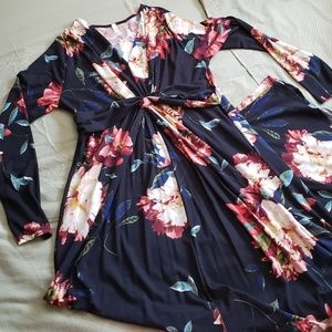 Maternity Long Cotton Dress